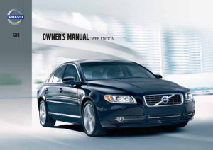 2013 Volvo S80 Owners Manual